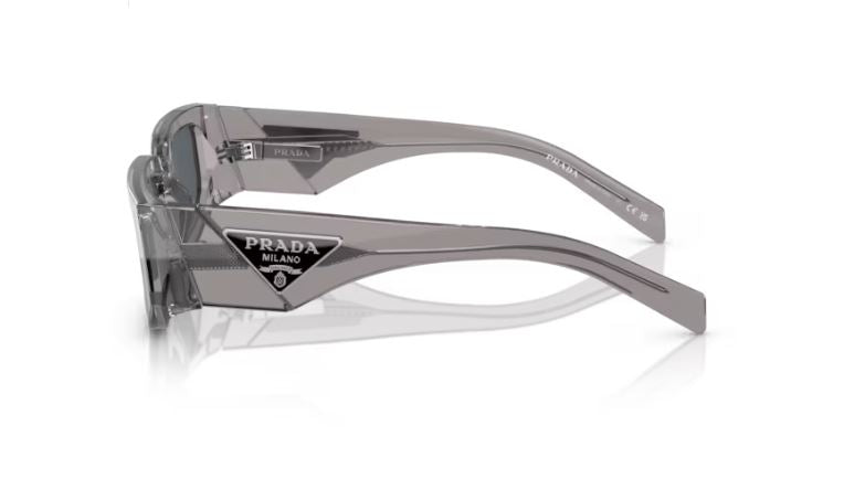 PRADA PR 09ZS 18S09T Transparent asphalt