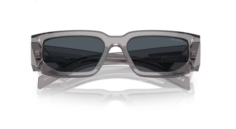 PRADA PR 09ZS 18S09T Transparent asphalt
