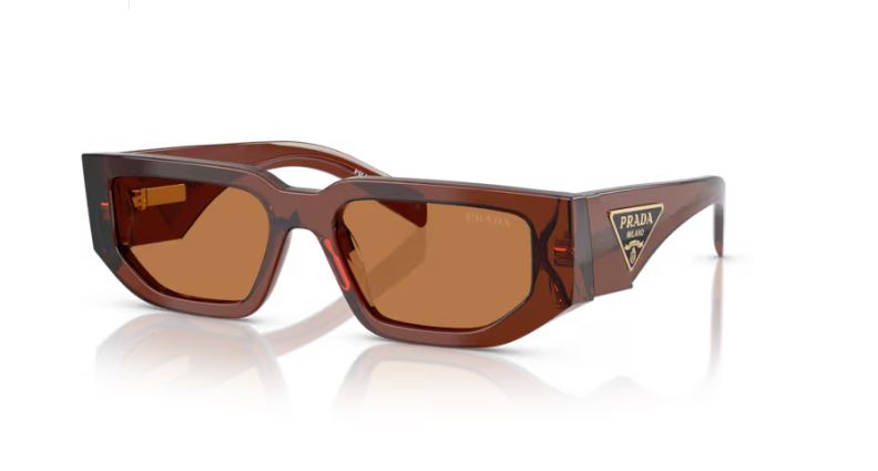PRADA PR 09ZS 20H90Q Dark brown transparent