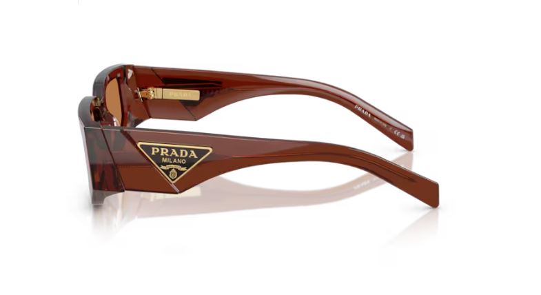 PRADA PR 09ZS 20H90Q Dark brown transparent