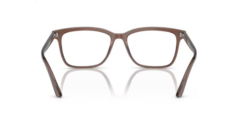 PRADA PR 14WV 17O1O1 - Brown transparent