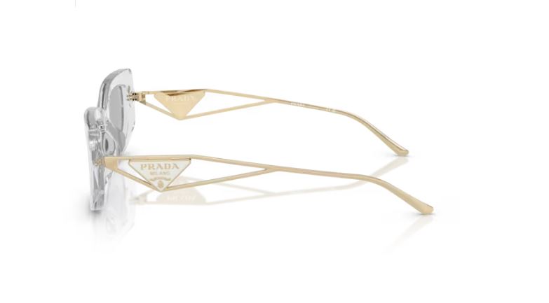 PRADA PR 14YS 12R50K - Transparent grey