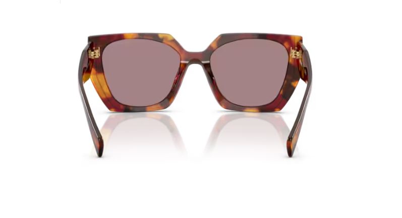 PRADA PR 15WS 22A20I - Poppy tortoise