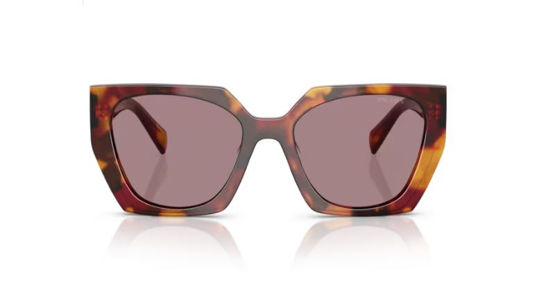 PRADA PR 15WS 22A20I - Poppy tortoise
