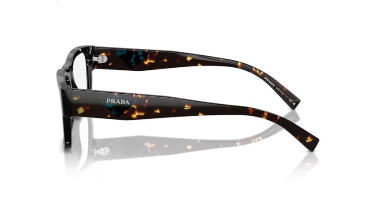 PRADA PR 15YV 15S1O1 Black crystal tortoise