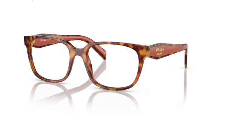 PRADA PR 17ZV 4BW1O1 Havana clear