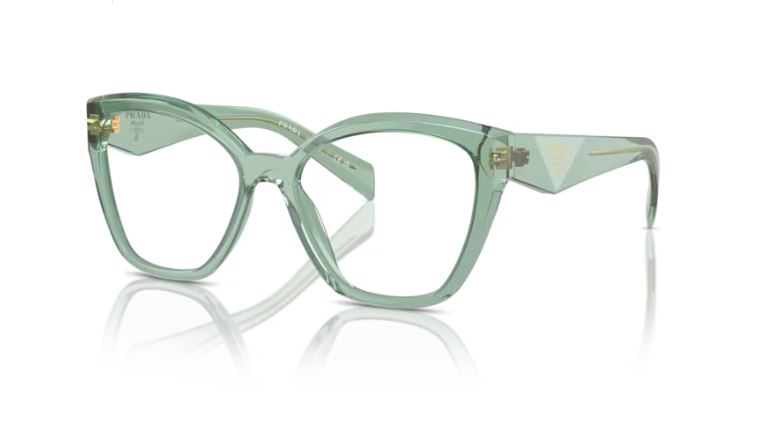 PRADA PR 20ZV 11R1O1 Transparent sage