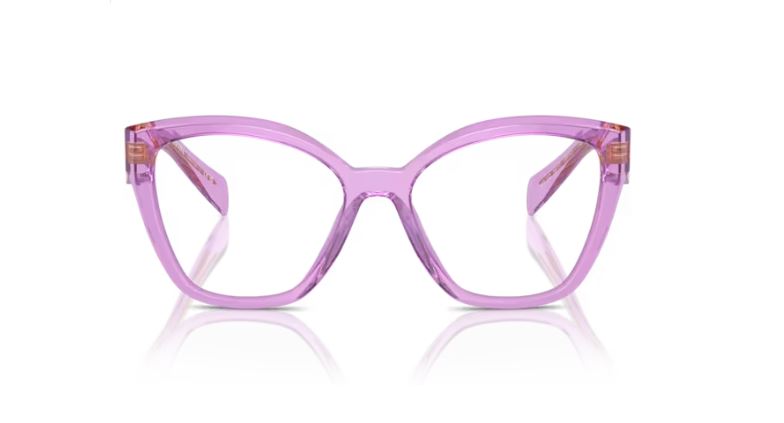 PRADA PR 20ZV 13R1O1 Transparent amethyst