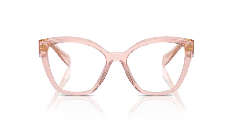 PRADA PR 20ZV 19Q1O1 Transparent peach