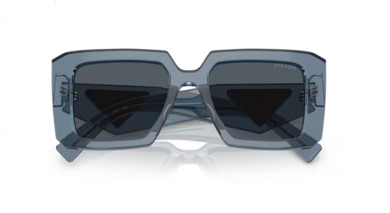 PRADA PR 23YS 19O70B Transparent graphite
