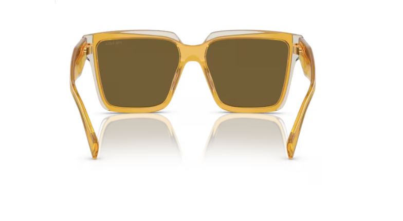 PRADA PR 24ZS 14I01T Ocher/crystal grey