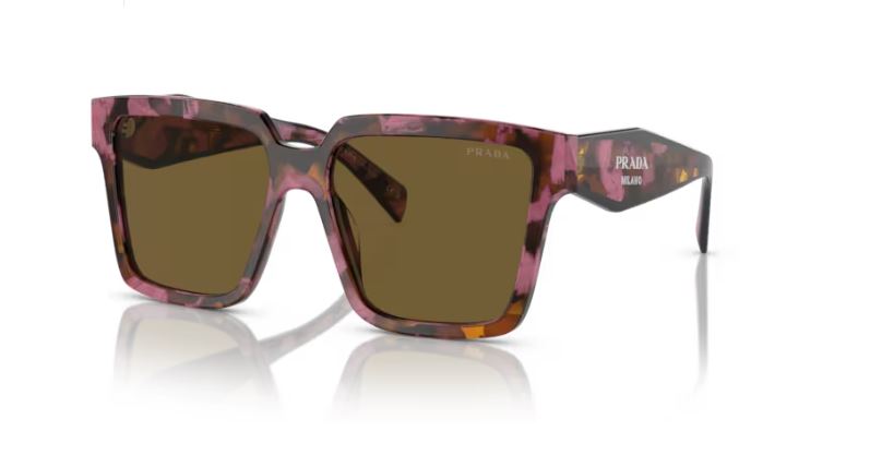 PRADA PR 24ZS 18N01T Tortoise cognac begonia