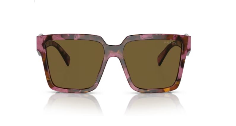 PRADA PR 24ZS 18N01T Tortoise cognac begonia
