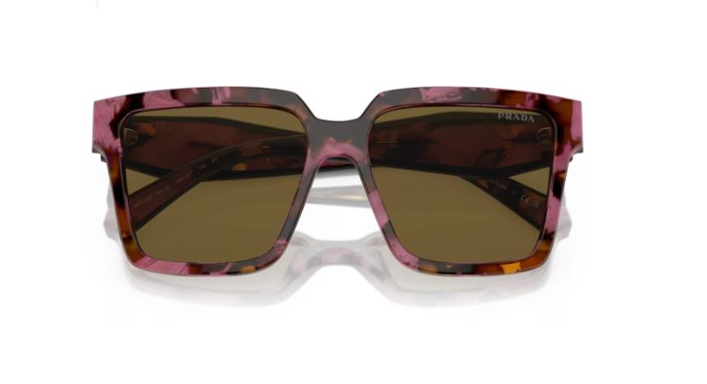PRADA PR 24ZS 18N01T Tortoise cognac begonia