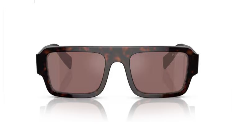 PRADA PR A05S 17N90B Briar tortoise