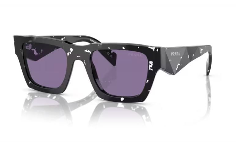PRADA PR A06S 15O50B - Tortoise black crystal
