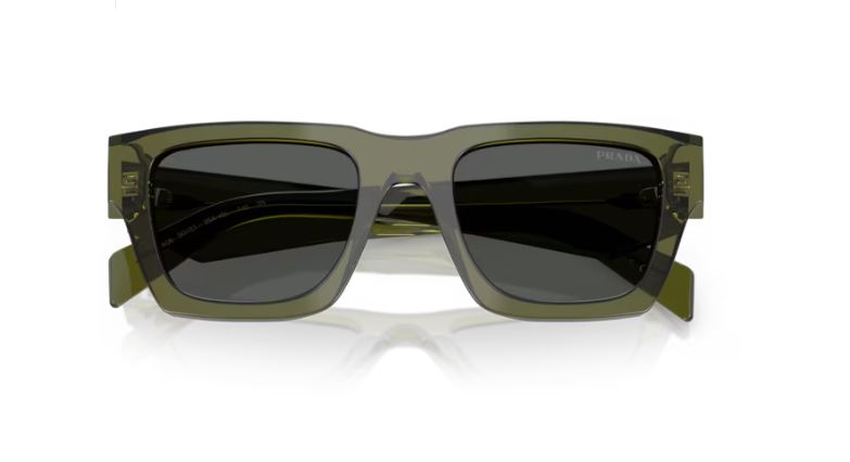 PRADA PR A06S 25A40L Transparent military