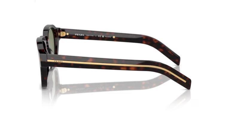 PRADA PR A16S 17N20G Radica tortoise