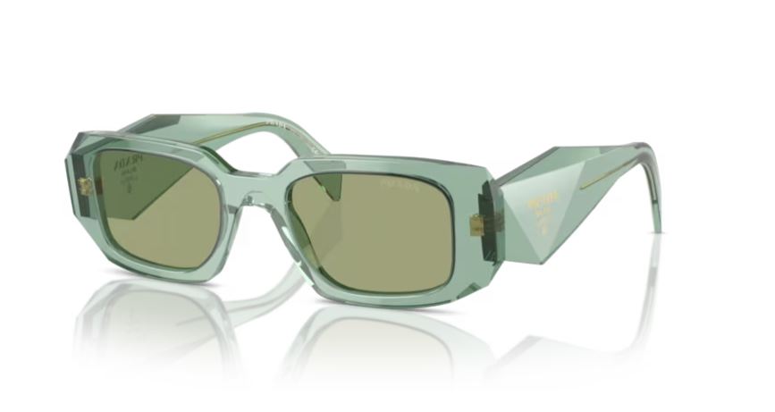 PRADA PR 17WS 11R10E - Transparent sage