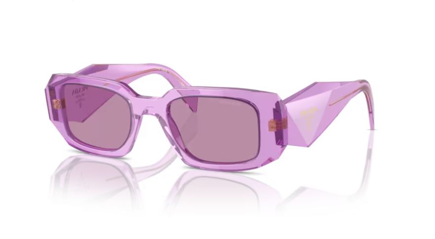 PRADA PR 17WS 13R07Q - Transparent amethyst