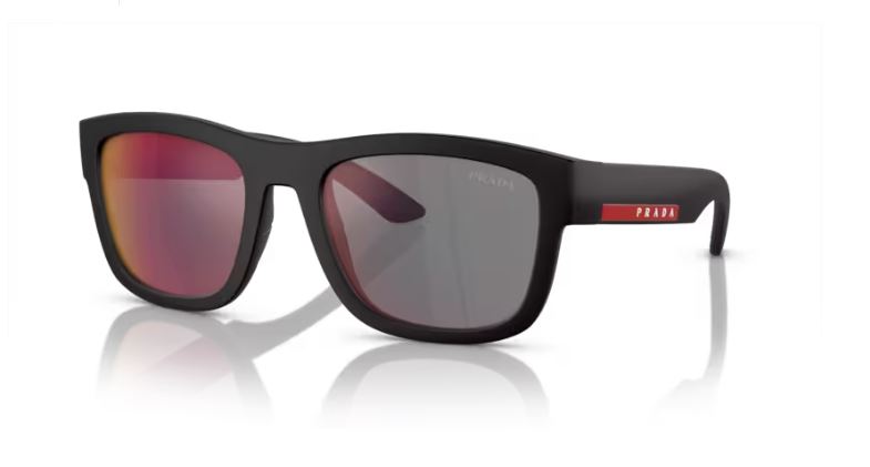 PRADA LINEA ROSSA PS 01ZS DG008F Black rubber