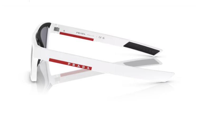 PRADA LINEA ROSSA PS 02ZSU 17S40A Matte white/black rubber
