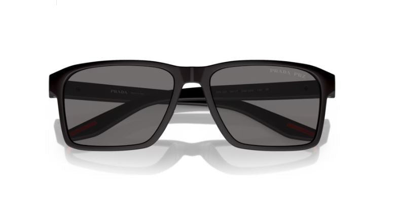 PRADA LINEA ROSSA PS 05YS DG002G Black rubber