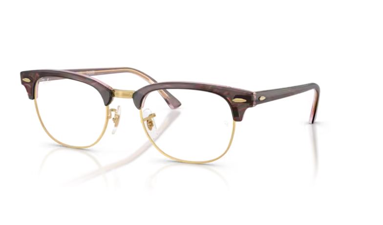 RAY-BAN RX5154 8292  -Photo waves purple Clubmaster