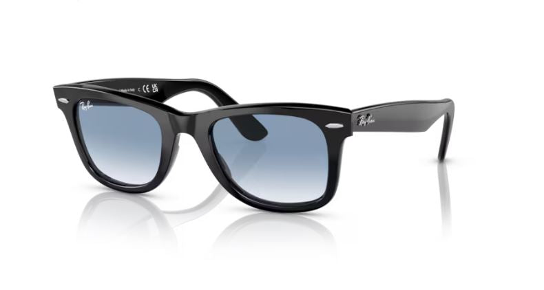 RAY-BAN RB2140F 9013F Black Wayfarer