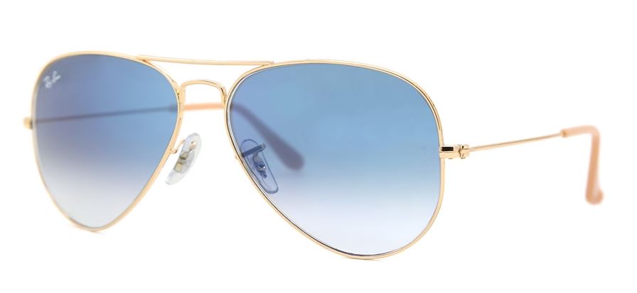 RAY-BAN RB3025 001/3F 58 Aviator large metal
