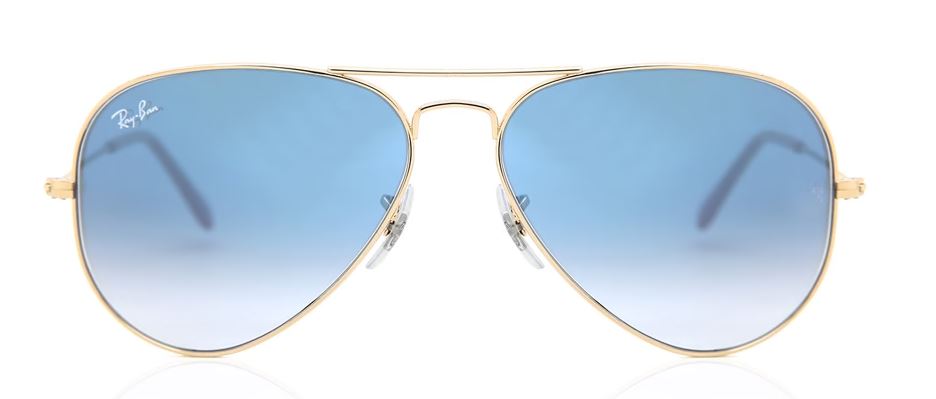 RAY-BAN RB3025 001/3F 58 Aviator large metal