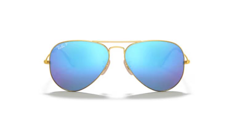 RAY-BAN RB3025 112-4L Gold Aviator large metal