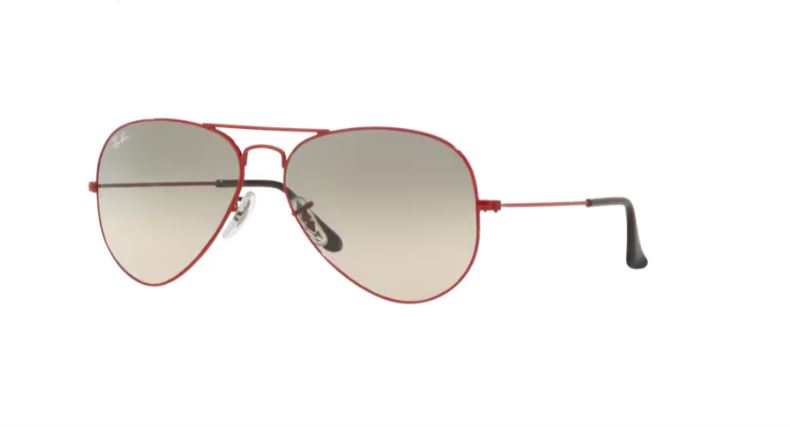 RAY-BAN RB3025I 03132 Red metal Aviator