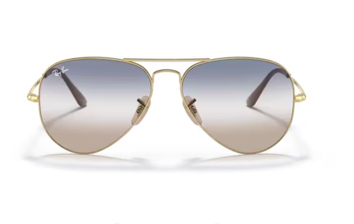 RAY-BAN RB3689 001GD - Aviator metal ii