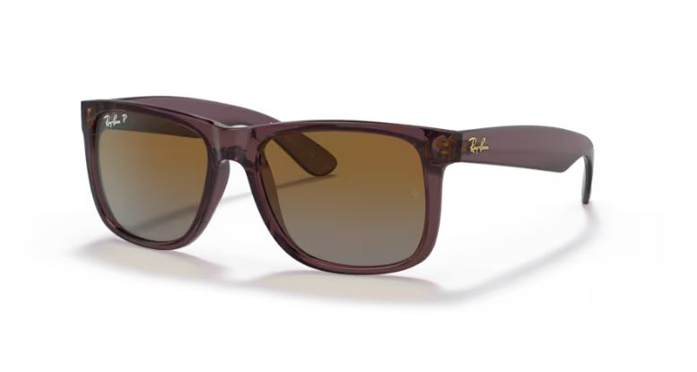 RAY-BAN RB4165 6597T5 Transparent dark brown Justin