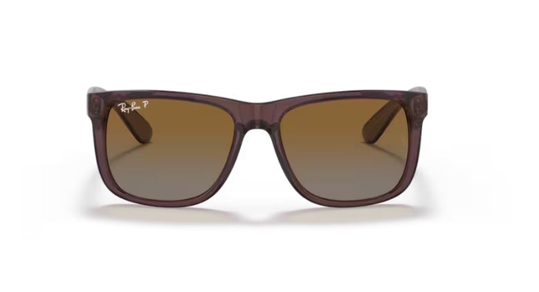 RAY-BAN RB4165 6597T5 Transparent dark brown Justin