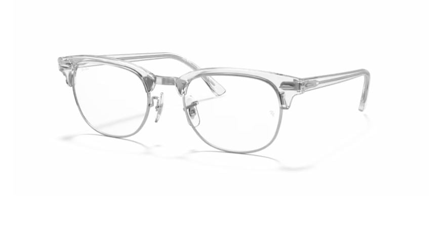 RAY-BAN RX5154 2001 - White transparent Clubmaster