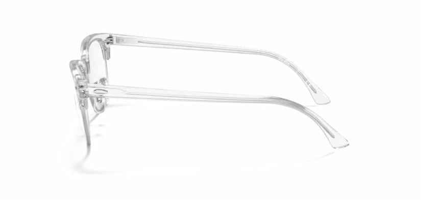 RAY-BAN RX5154 2001 - White transparent Clubmaster