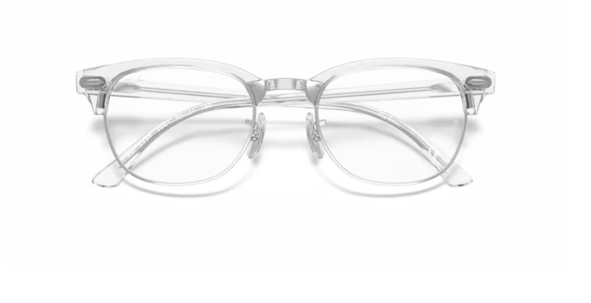 RAY-BAN RX5154 2001 - White transparent Clubmaster