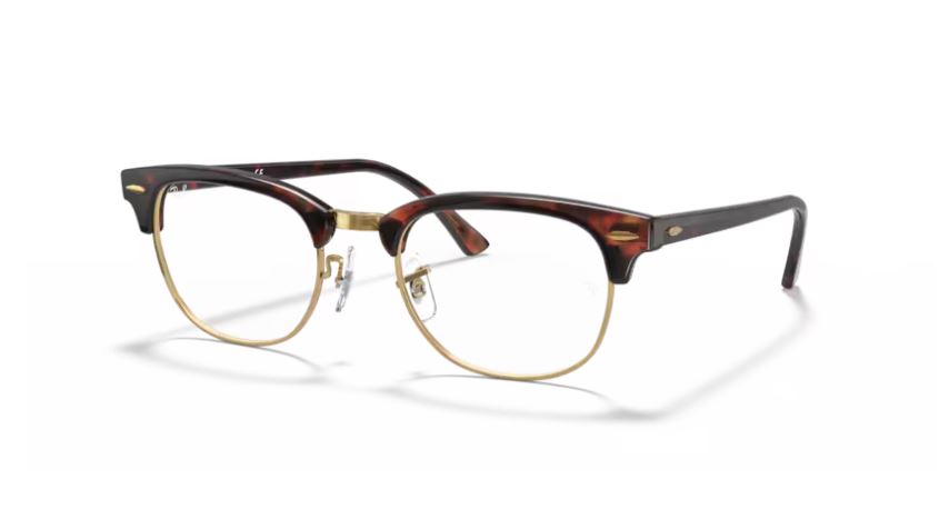 RAY-BAN RX5154 8058 - Mock tortoise Clubmaster