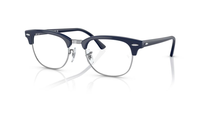 RAY-BAN RX5154 8231 - Blue on silver Clubmaster