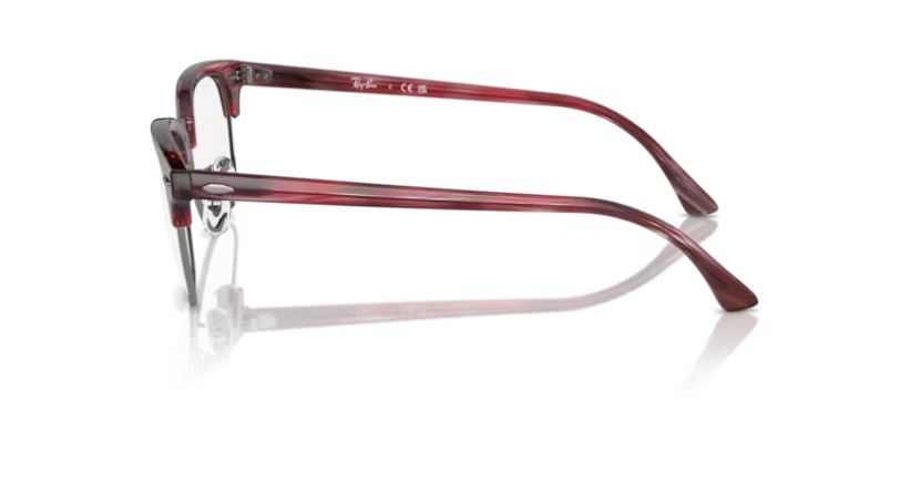 RAY-BAN RX5154 8376 -Striped red Clubmaster