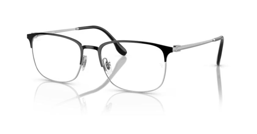 RAY-BAN RX6494 2861 - Black on silver