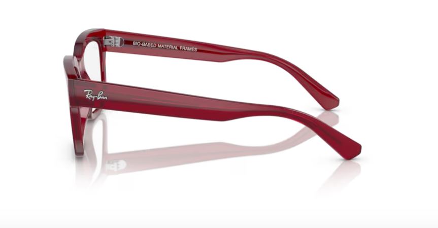 RAY-BAN RX7217 8265 - Transparent red