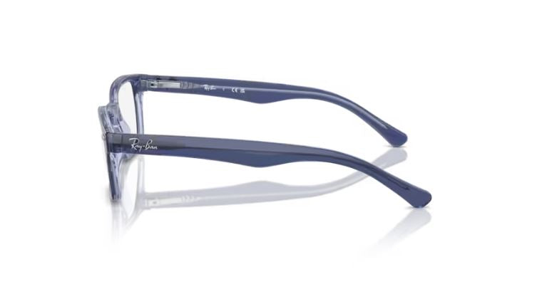 RAY-BAN RY1531 3961 - Top violet on transparent violet